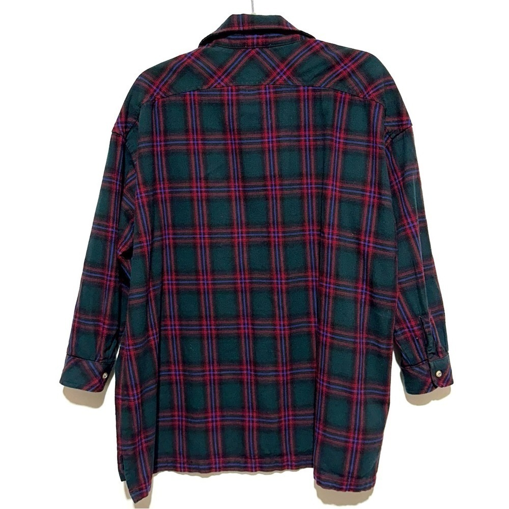 Revolve Lovers And Friends Gela Oversized Top Shirt In Green Plaid Size S - Picture 9 of 13